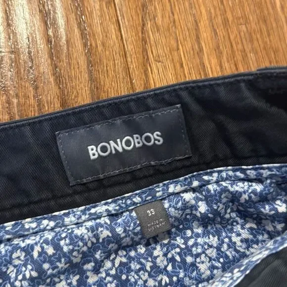 Bonobos men’s blue chino shorts size 33 10” inseam - Picture 4 of 9